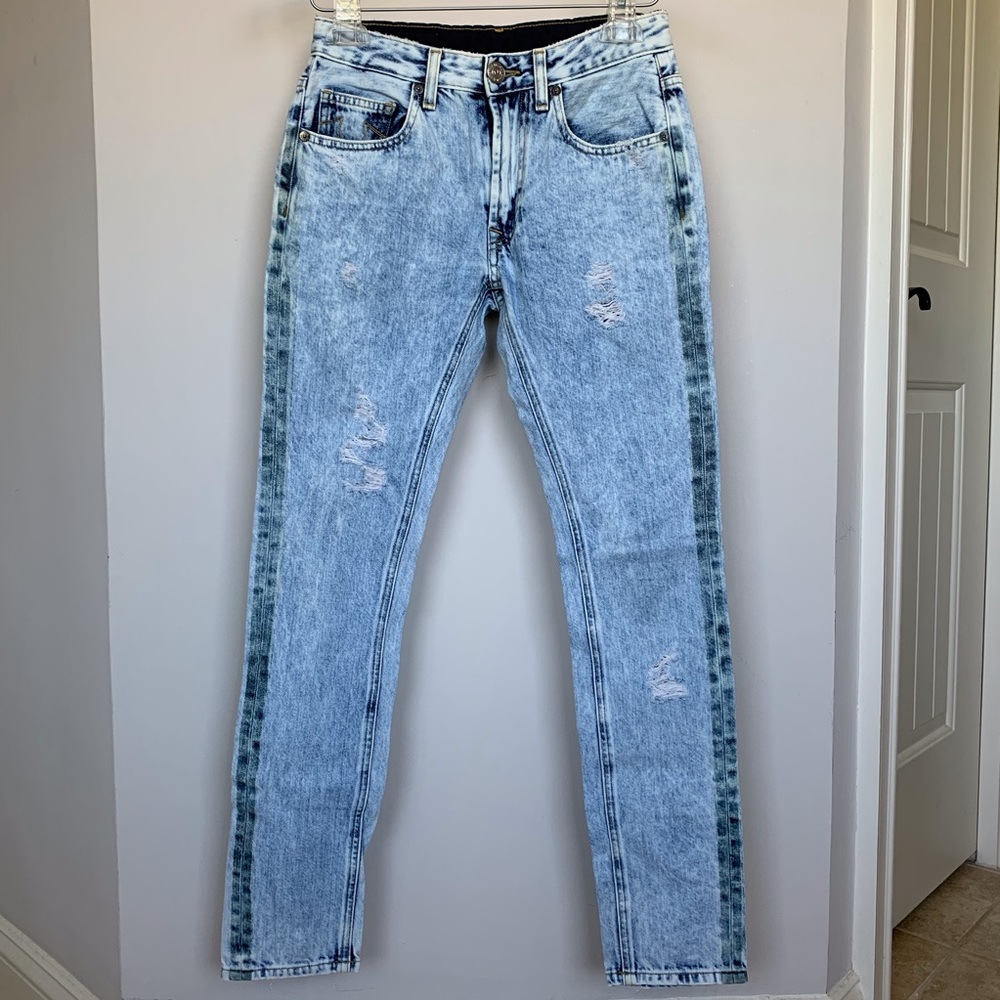 Acid Washed True Religion Jeans